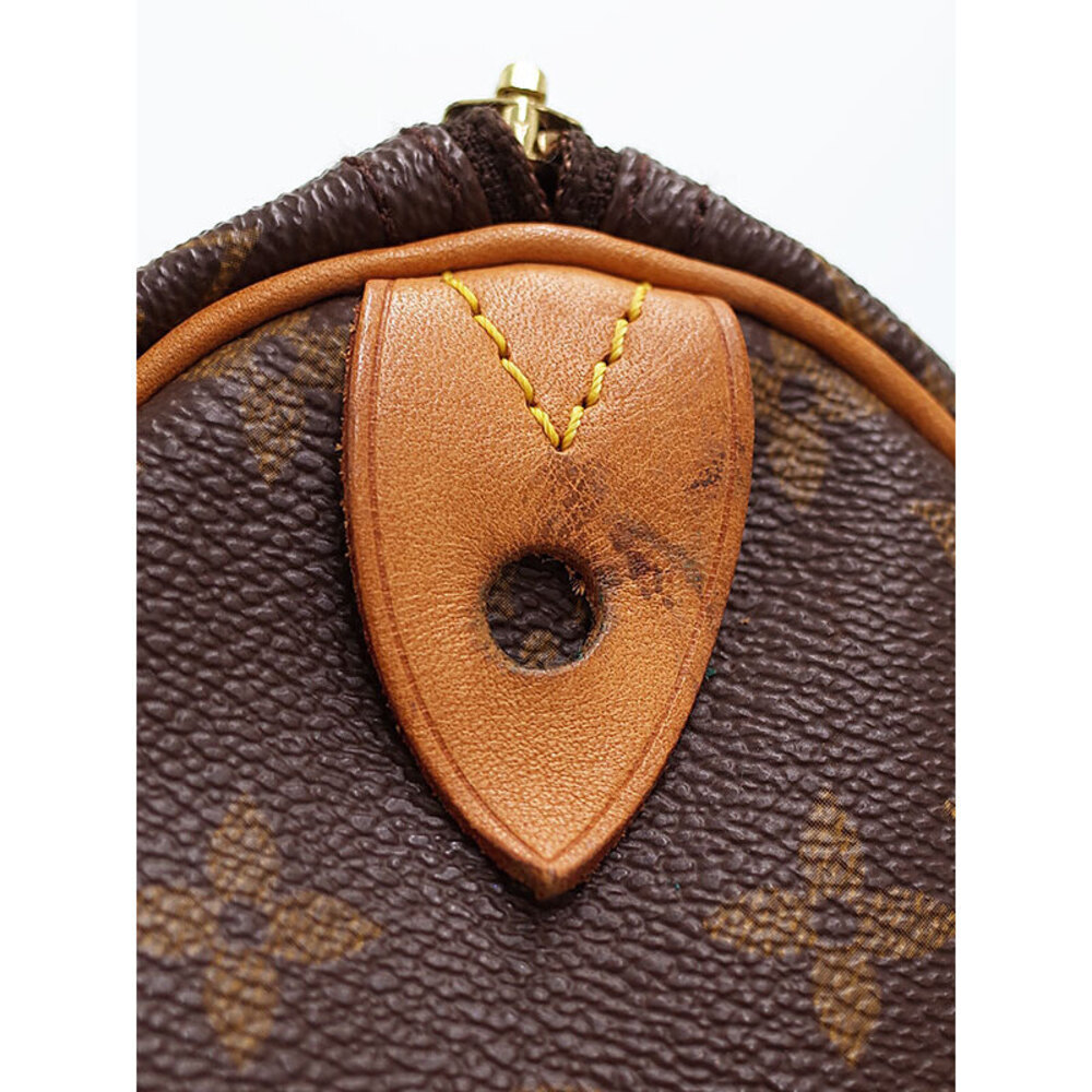 Louis Vuitton Monogram Leather Brown Speedy Boston Bag - Picture 5 of 9